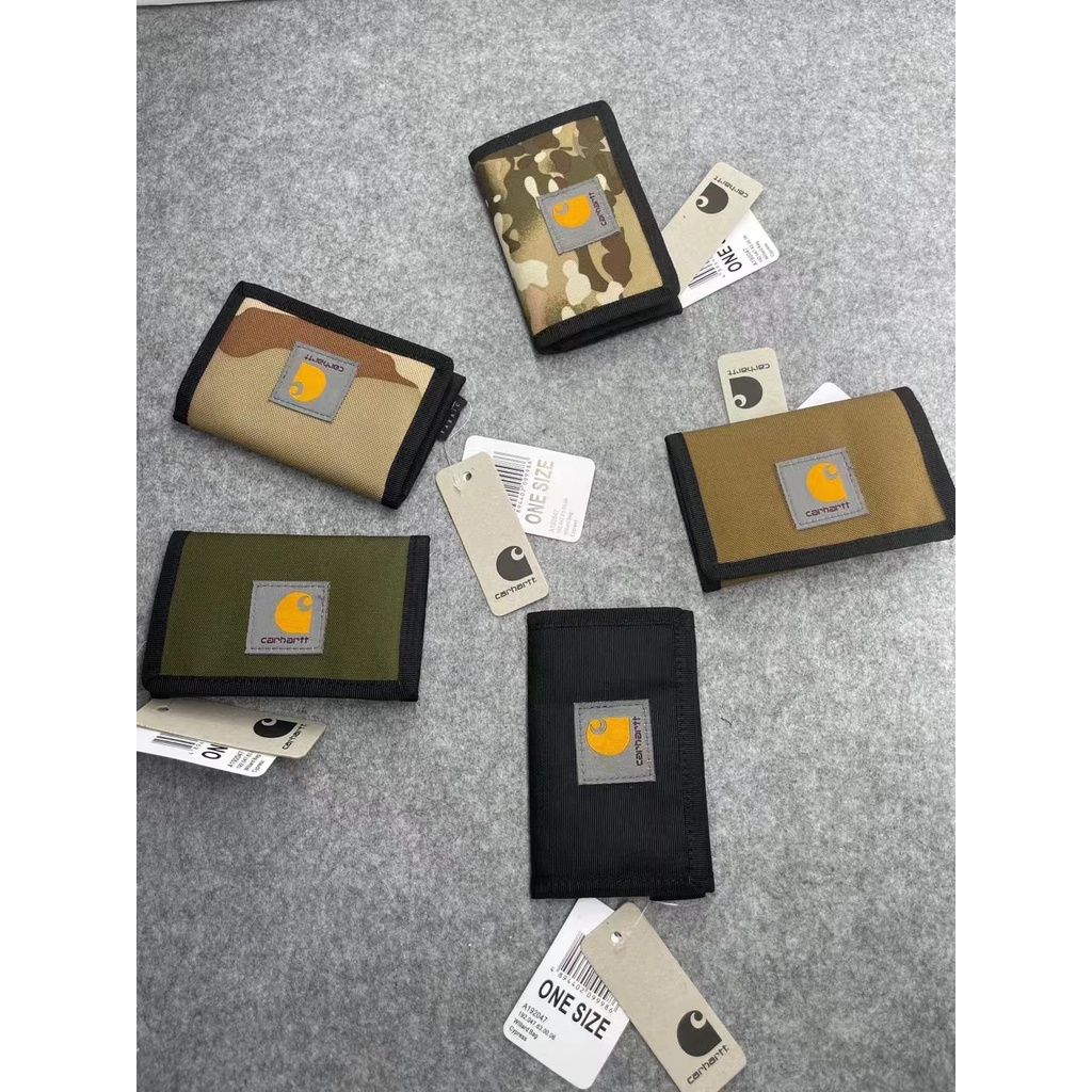 Ví Đựng Tiền Xu Thẻ Bằng Vải Oxford Gấp Ba Chống Thấm Nước