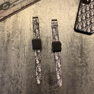 Dây Đeo Họa Tiết Dior Cho Đồng Hồ Thông Minh Apple Watch1/2/3/4/5/6/7 Generation SE