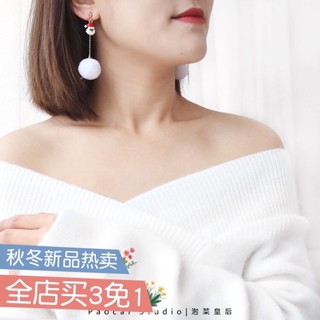 NOEL - BÔNG TAI HOẠ TIẾT ÔNG GIÀ NOEL
