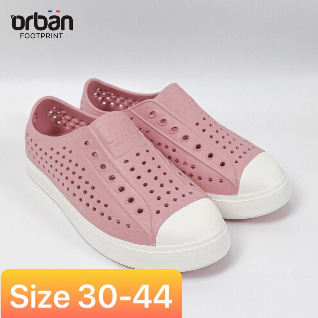 Giầy nhựa nữ Urban, giày nhựa đi biển đi mưa chống nước siêu nhẹ, giày nữ nhiều màu