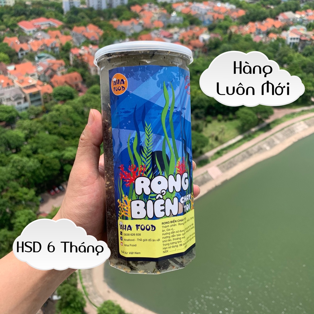 Rong biển cháy tỏi ăn liền 200g - Rong nho biển ngon , Thức ăn cao cấp đã được kiểm duyệt vệ sinh an toàn thực phẩm | BigBuy360 - bigbuy360.vn