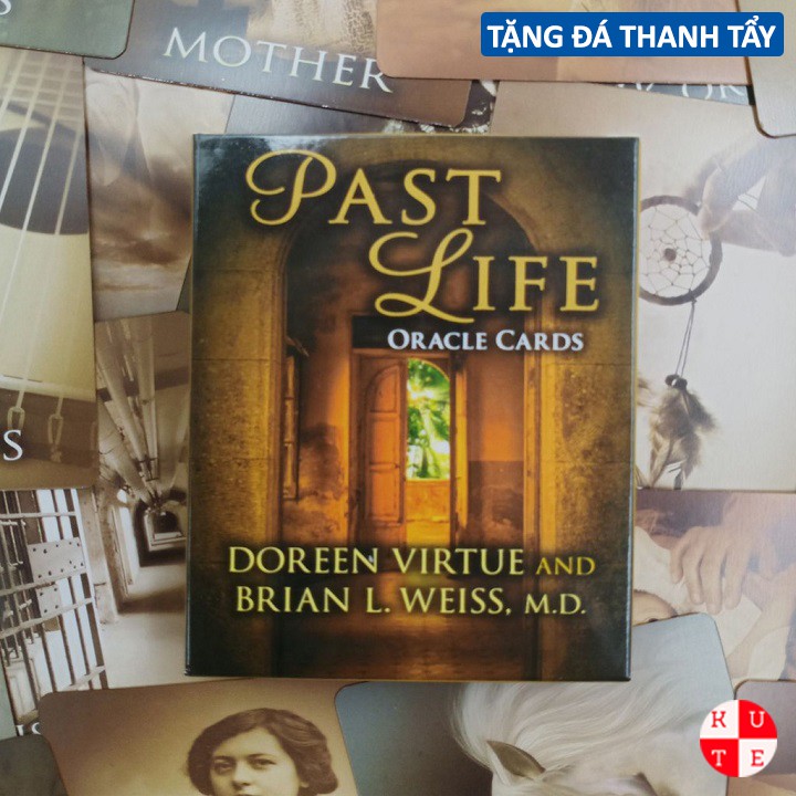 Bộ Bài Past Life Oracle 44 Lá Tặng File Tiếng Anh Và Đá Thanh Tẩy C196