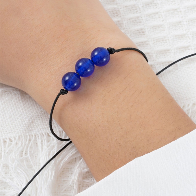 Vòng Tay Dây Bện Gắn Thẻ Giấy Khắc Chữ Pinky Promise Thời Trang Cho Nữ