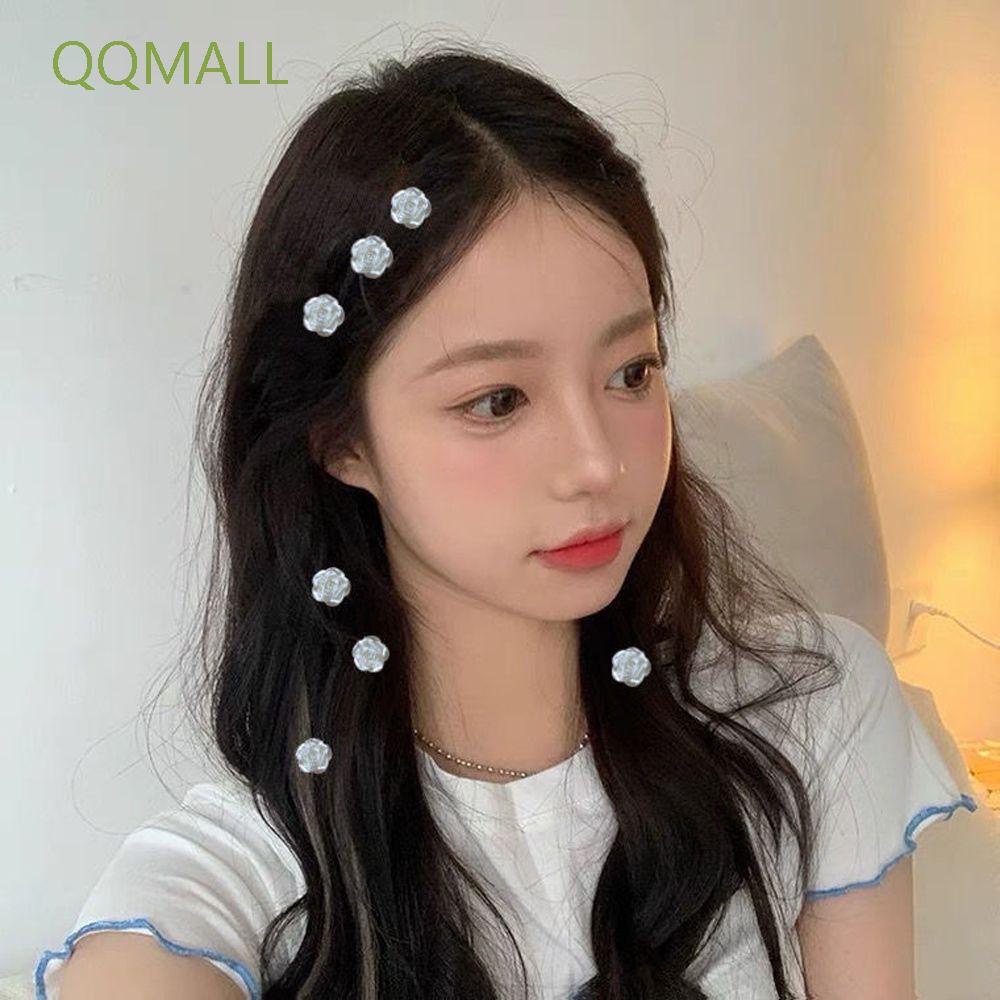 Kẹp Tóc Hình Hoa Hồng Dễ Thương Tùy Chọn Chống Trượt Phong Cách Hàn Quốc Cỡ Nhỏ Dễ Thương Cho Bạn Nữ