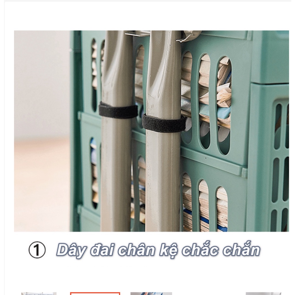 Kệ sách đề bàn, Kệ tạp chí gắn bên hông bàn học tập cao cấp