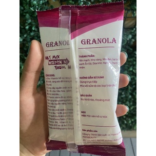 Granola ngũ cốc nguyên hạt