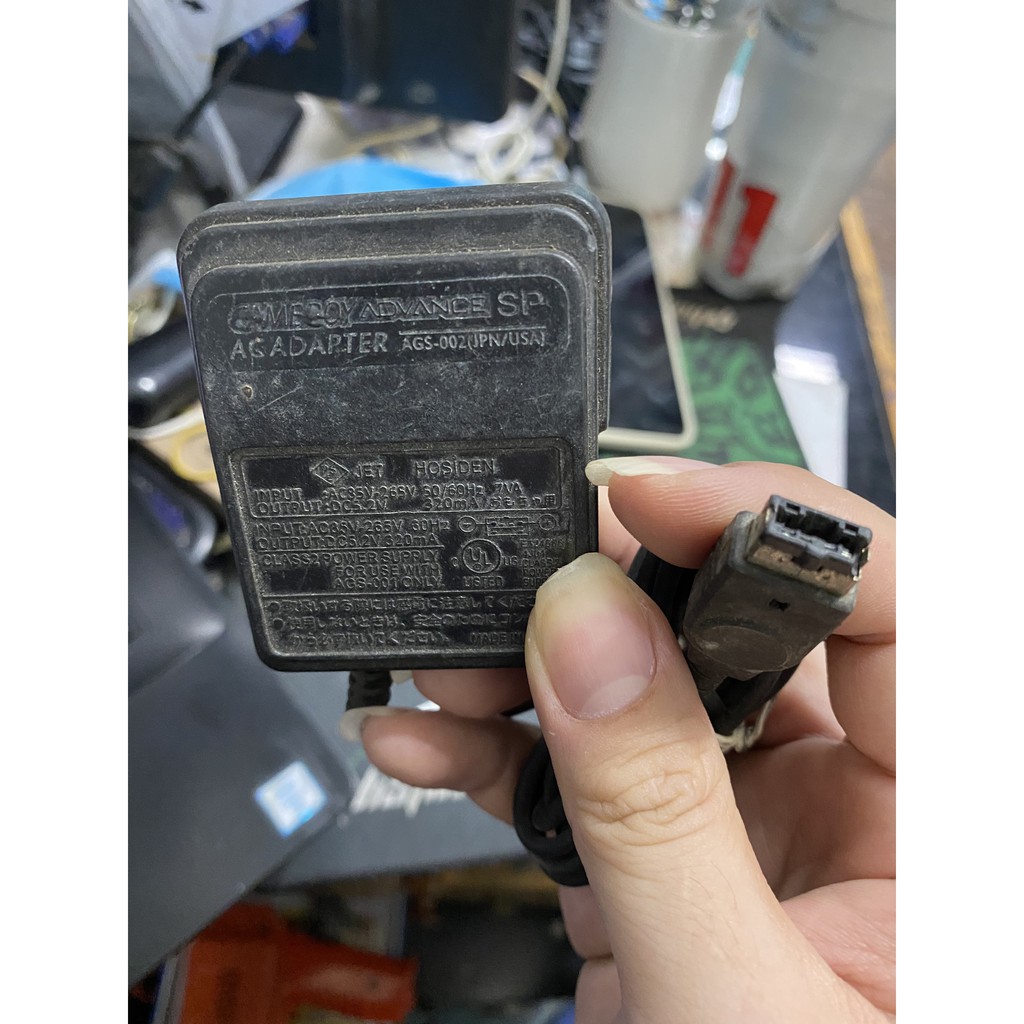 CHÍNH HÃNG , Qua sử dụng  Sạc Gameboy Advance SP ( bao test) - SẠC Ô TÔ