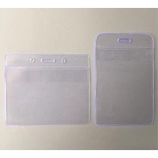 Bảng tên nhựa dẻo ngang, đứng ( 50 cái )/ Thẻ đeo bảng tên nhựa dẻo ngang, đứng ( 50 cái )