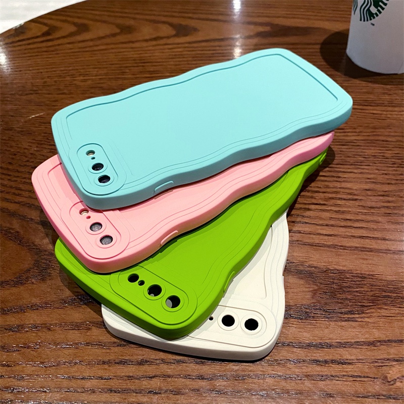 Ốp Điện Thoại Silicon Mềm Chống Sốc Họa Tiết Sóng Biển Lớn Cho iPhone 7 8 6 6s Plus se 2020 2022 X XR Xs Max 11 Pro Max