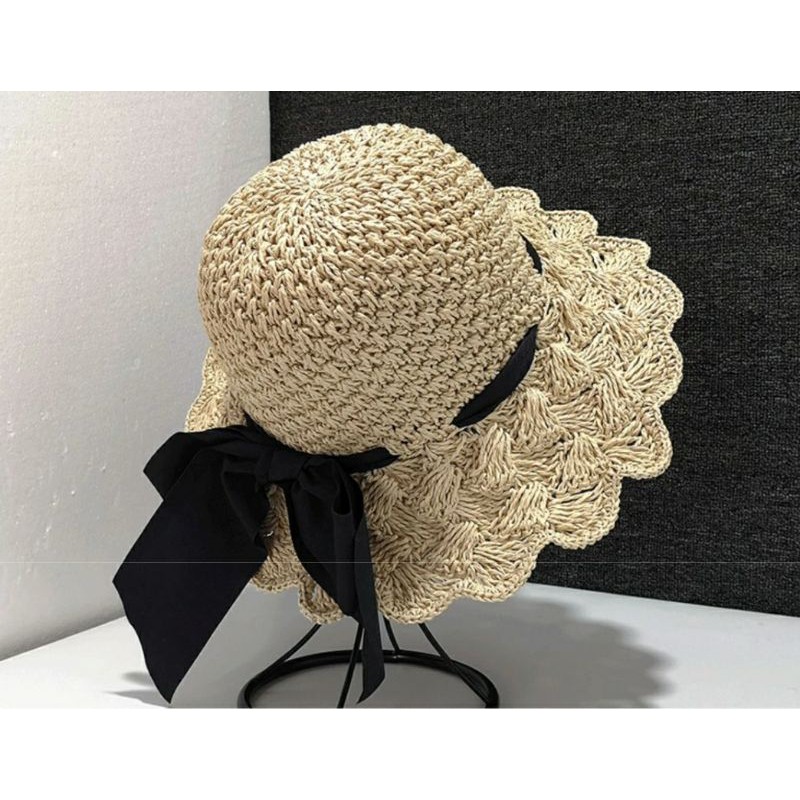 Mũ đi biển rộng vành gấp gọn, nón đi biển đẹp