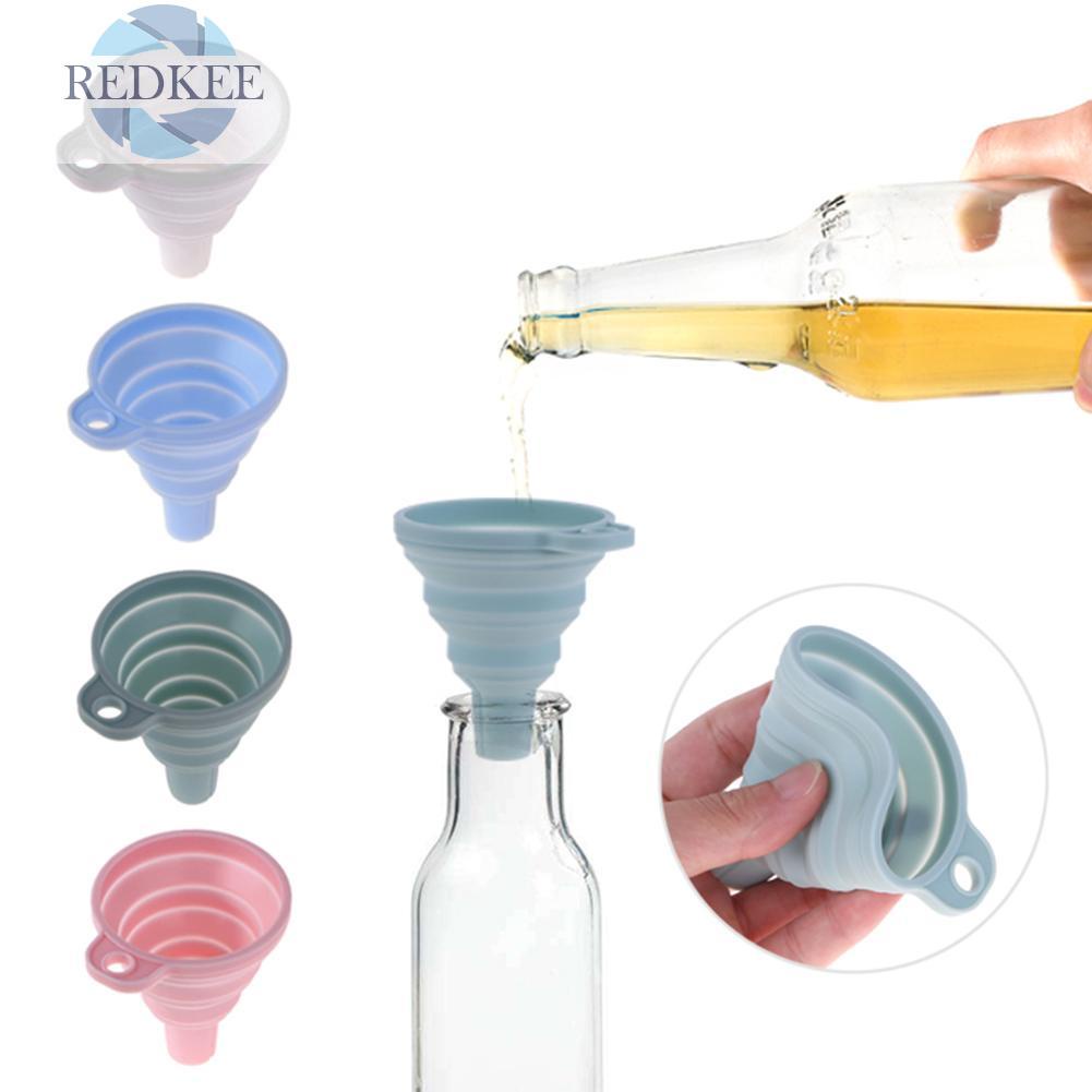 Phễu Silicone Mini Có Thể Gấp Gọn Tiện Dụng Cho Nhà Bếp
