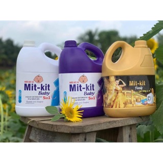 Nước giặt xả MiT-KIT 🥰 1thung 6chai ,