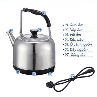 Ấm điện đun nước đế liền siêu tốc Đạt Tường 5 lít