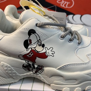 (Ảnh thật + video + full box) Giày thể thao sneaker mickey đỏ