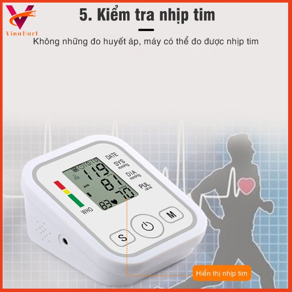 💖BẢO HÀNH 2 NĂM💖 Máy Đo Huyết Áp Một Chạm Fusaka Nhật Bản, Cho Kết Quả Nhanh