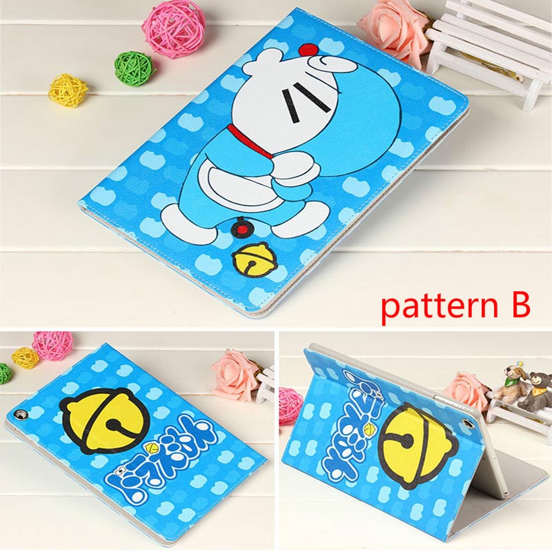 Bao da máy tính bảng PU in hình Doraemon cho iPad 9.7 2017 2018 mini 1 2 3 4 Air 1 Air2 | BigBuy360 - bigbuy360.vn