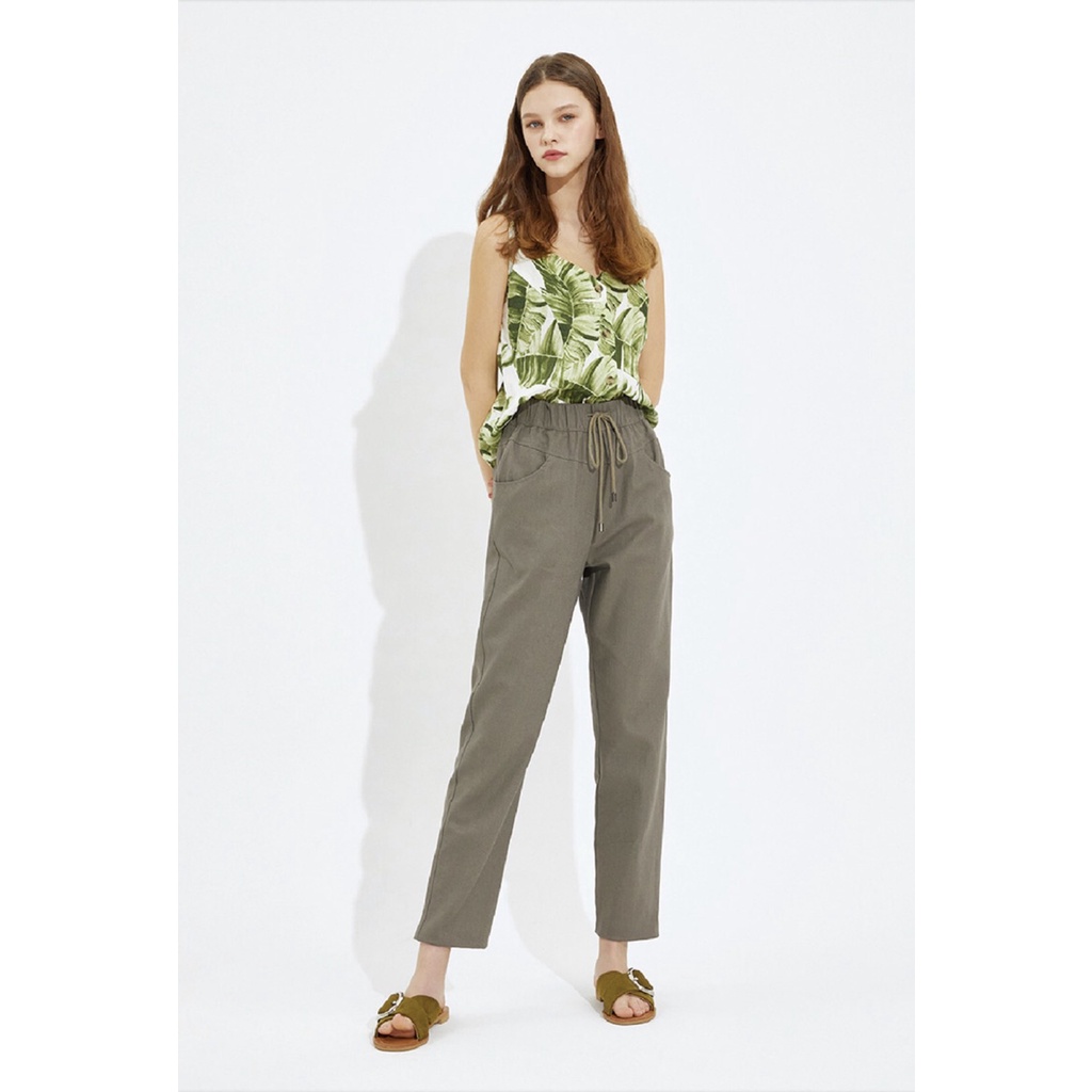 Quần baggy nữ linen 3 màu xuất khẩu dư xịn