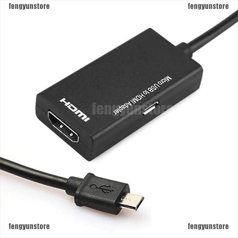 Cáp Chuyển Đổi Micro Usb Sang Hdmi Cho Điện Thoại Thông Minh Hd Tv | BigBuy360 - bigbuy360.vn