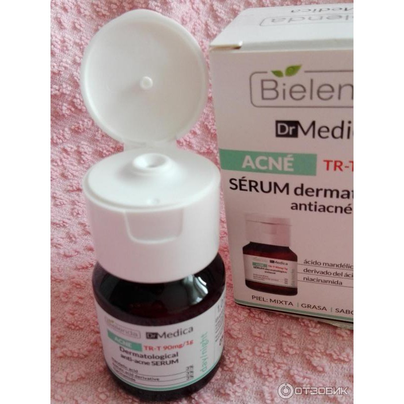 Serum Bielenda Huyết Thanh Tươi Dr.Medica Anti - Acne Ngăn Ngừa Mụn Tái Tạo Da 30ml