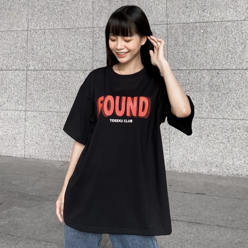 Áo Thun Tay Lỡ Unisex FOU Vải Tici Form Rộng - 84unisex