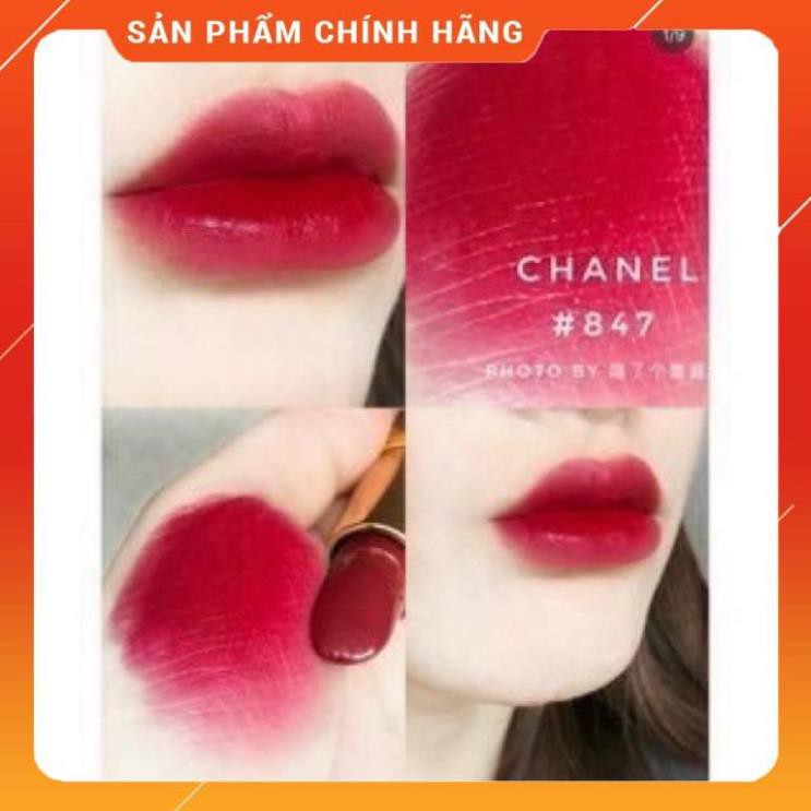 Son Chanel 847 Rouge Majestueux – Màu Đỏ Đậm đẹp hot