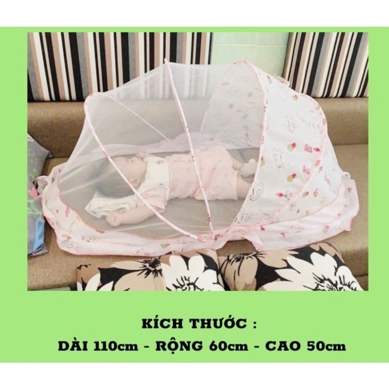 Màn chụp/ mùng chụp gấp gọn cho bé