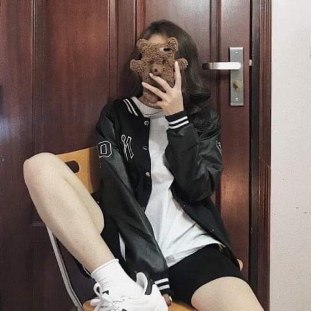 Bomber thêu tay da 03 H.S | BigBuy360 - bigbuy360.vn