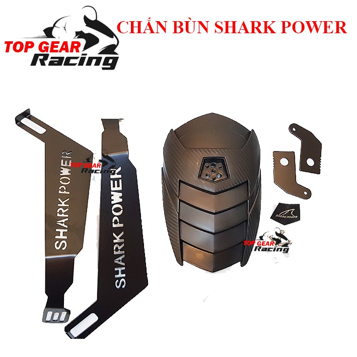 CHẮN BÙN SHARK POWER CHÂN THÁI BẢN TO MẪU MỚI &lt;TOPGEAR&gt;