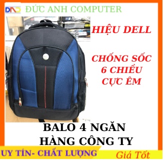 Balo Laptop DELL/HP  4 Ngăn Chống Sốc 6 Chiều- Hàng Công ty Cực Đẹp