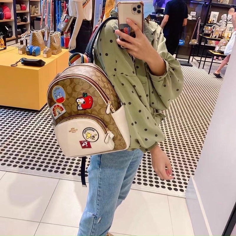 Balo Coach X Peanuts Court Backpack