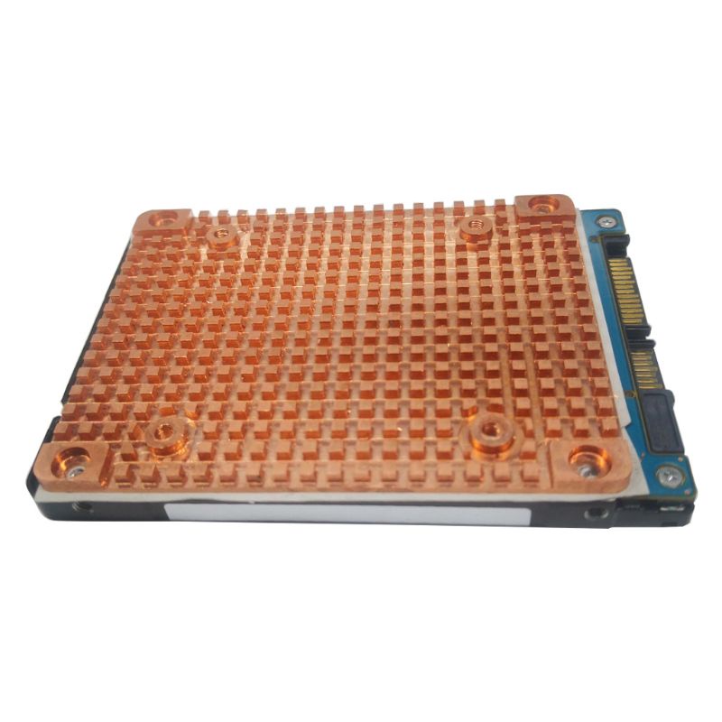 1 Bộ Quạt Tản Nhiệt Bằng Đồng Siêu Mỏng Kèm / Không Quạt Tản Nhiệt Cho Máy Tính 2.5 Inch