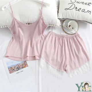 Set Đồ Ngủ Bằng Lụa Thời Trang Dành Cho Nữ