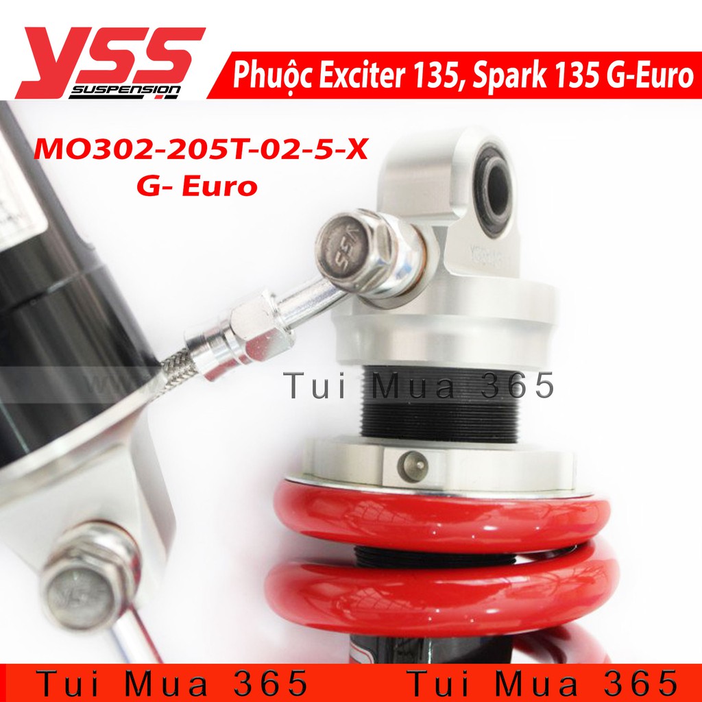 Phuộc YSS G-Euro Exciter 135cc, Spark 135cc Thái Lan