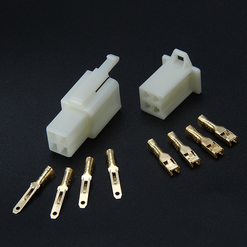 Jack Nối Dây Điện Ghim Đồng Cao Cấp Cho Xe Máy CNS2.8