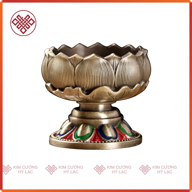 Chân Nến Cúng Phật Đồ Thờ Cúng Mật Tông [Kim Cương Hỷ Lạc]