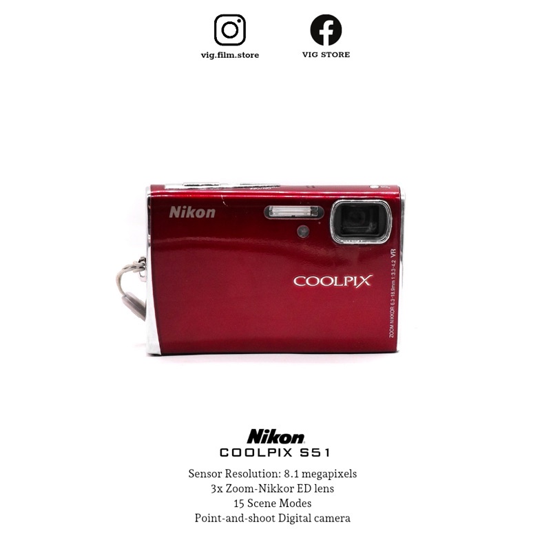 MÁY ẢNH NIKON COOLPIX S51