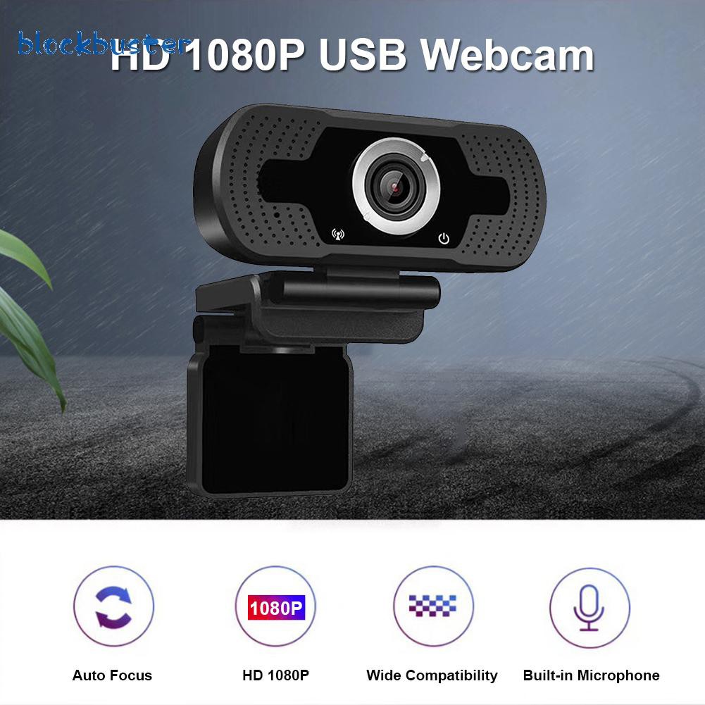 Webcam Usb 1080p Hd Tự Động Lấy Nét Có Micro Cho Livestream