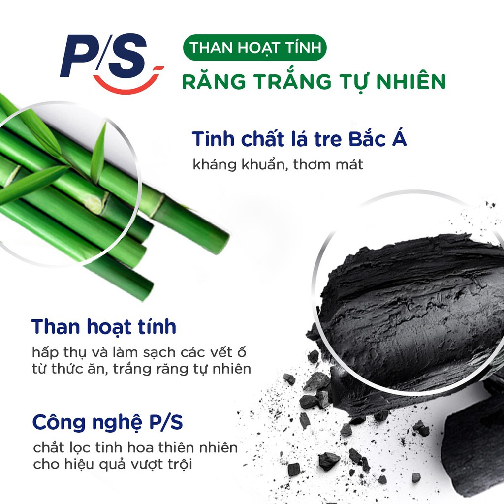 [HB Gift] Hộp quà P/S Trắng Răng Tự Nhiên 4x30G