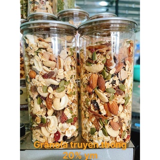 Ngũ cốc ăn kiêng Granola siêu hạt 500gr
