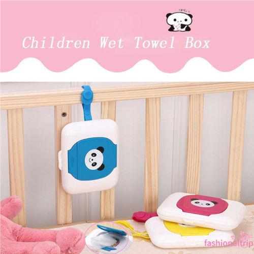 Hộp đựng khăn giấy ướt/khô lau em bé tiện dụng