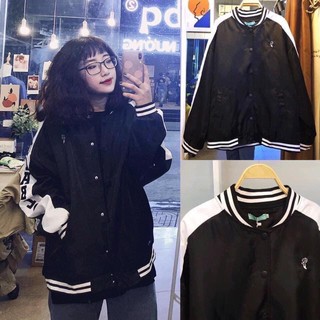 Áo bomber nỉ cattee dáng rộng nam nữ 🦋 áo khoác tay phối túi hộp tay unisex 🦋