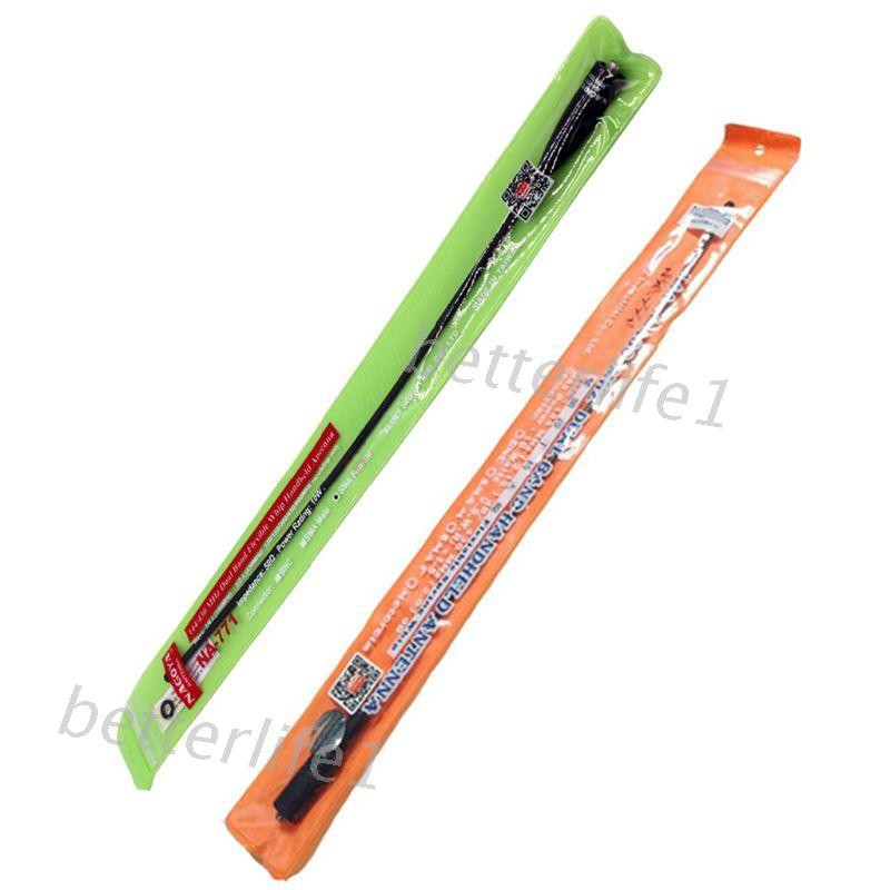 BTM❤ Nagoya NA-771 SMA-F Nữ Băng Đô Kép VHF / UHF 144 / 430 MHz Ăng Ten Mềm NA771 Cho Baofeng UV-5R 