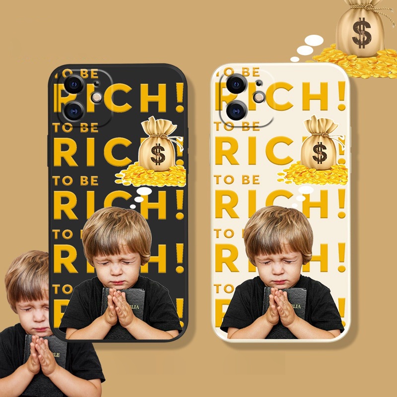 Ốp điện thoại iphone Rick Kid rực rỡ viền vuông cho iphone14/14pro/13/11promax/6/xs/7/xr/8plus/xsmax bvc