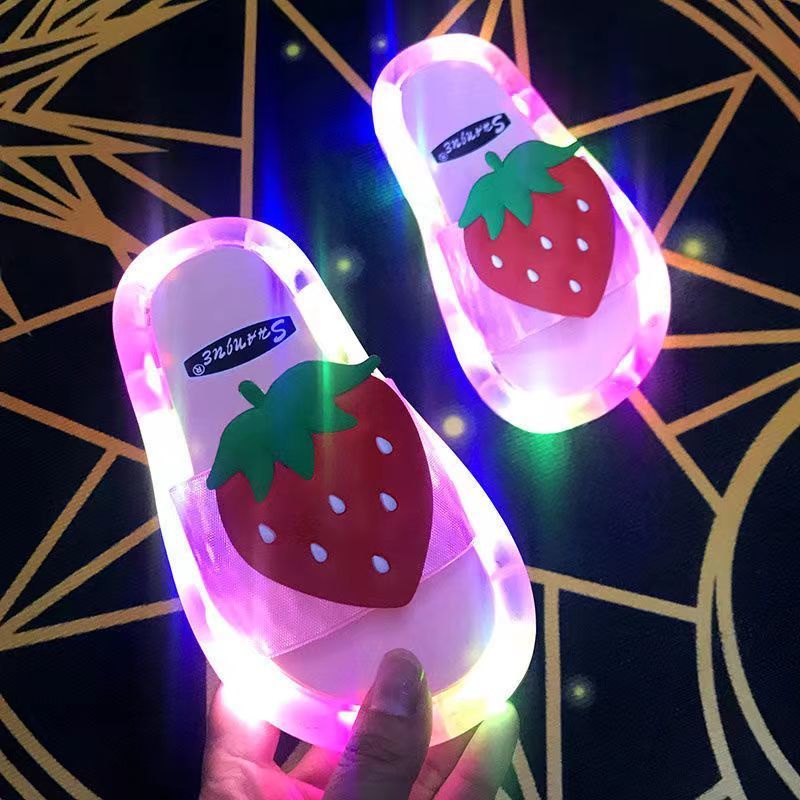 Dép Hình Thỏ Có Đèn Phát Sáng Thời Trang Cá Tính Cho Nữ