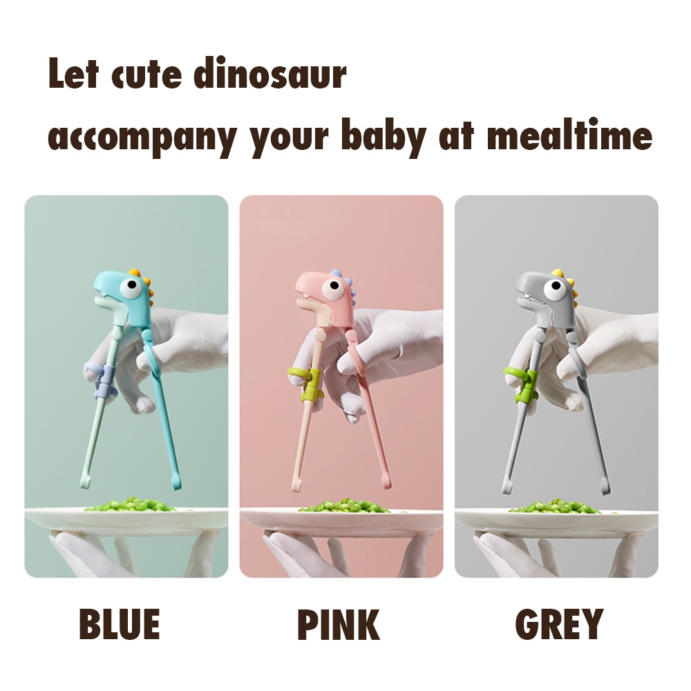 Bc Babycare Đũa tập ăn silicone kiểu dáng chuyên dụng cho bé 2 tuổi