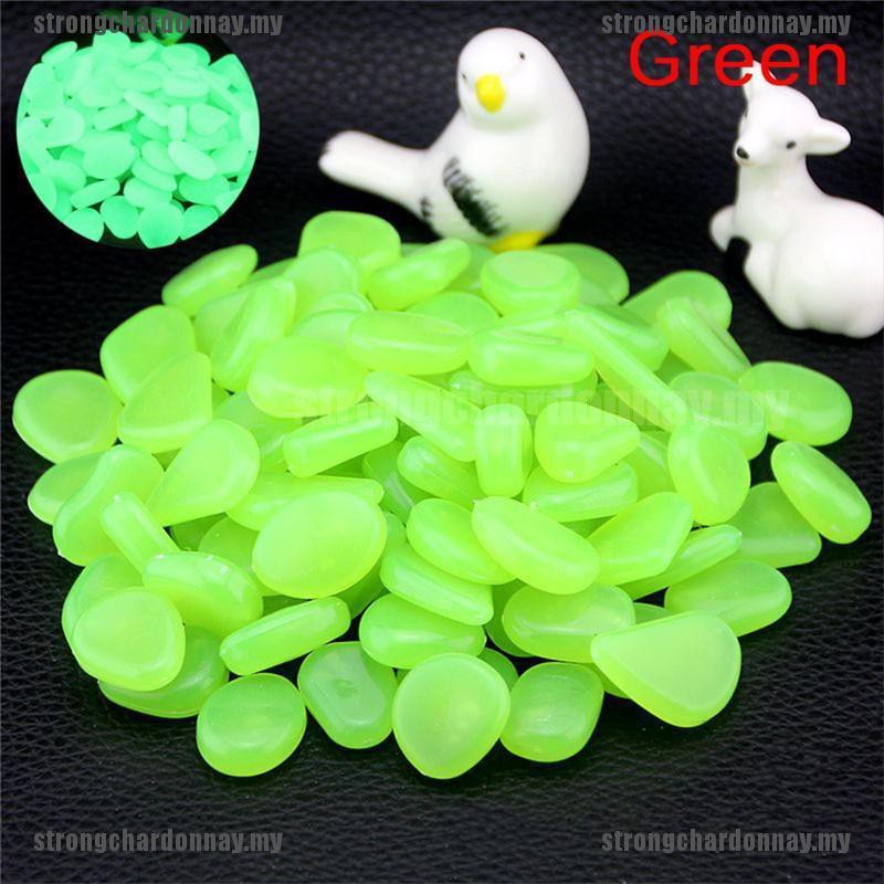 Đá Dạ Quang Nhiều Màu Sắc Trang Trí Bể Cá, Chậu Cây, Sân Vườn