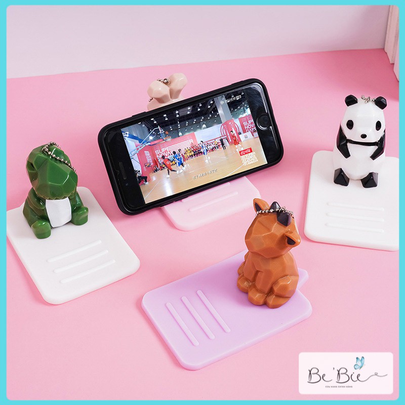 [BP258] Giá đỡ điện thoại/ ipad hình thú dễ thương - BeBie Shop