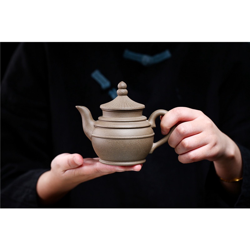 Ấm Tử Sa Nghi Hưng Tây Hồ Ánh Nguyệt 250 ml (Thanh Khôi Đoạn Nê)