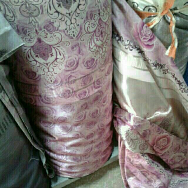 Vải cản nắng bóng 2 mặt may rèm.