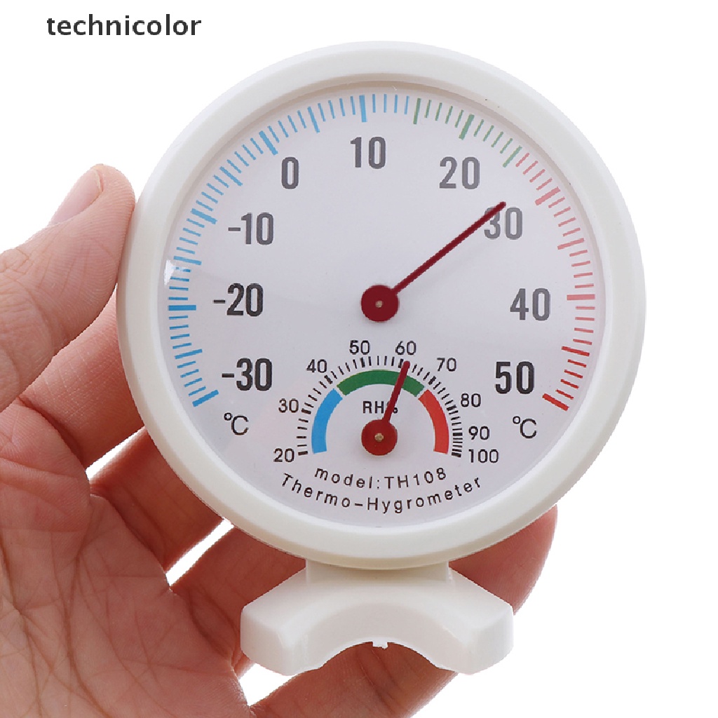 Technicolor Đồng Hồ Đo Nhiệt Độ Và Độ Ẩm Mini Trong Nhà / Ngoài Trời